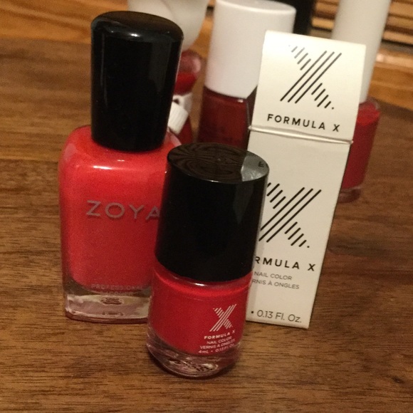 5 NEW Nail Lacquer Lot Bundle zoya formula x nails inc London - Picture 1 of 7